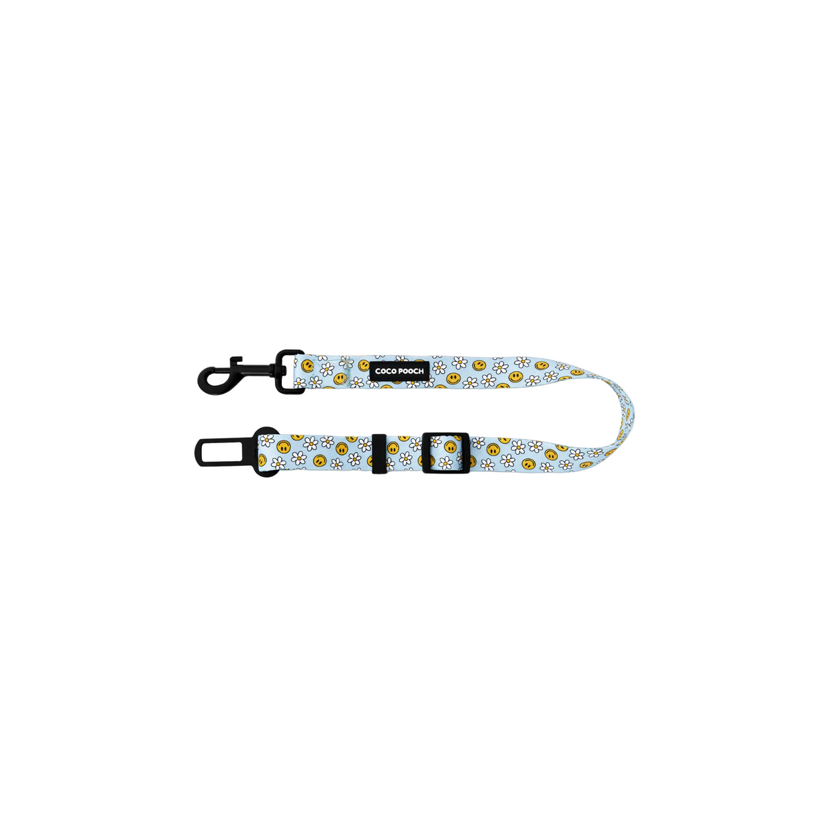 Sky Blooms Dog Seat Belt