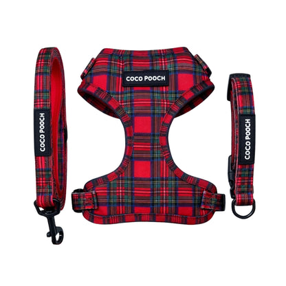 Tartan Treats Dog Bundle Harness, Collar & Lead