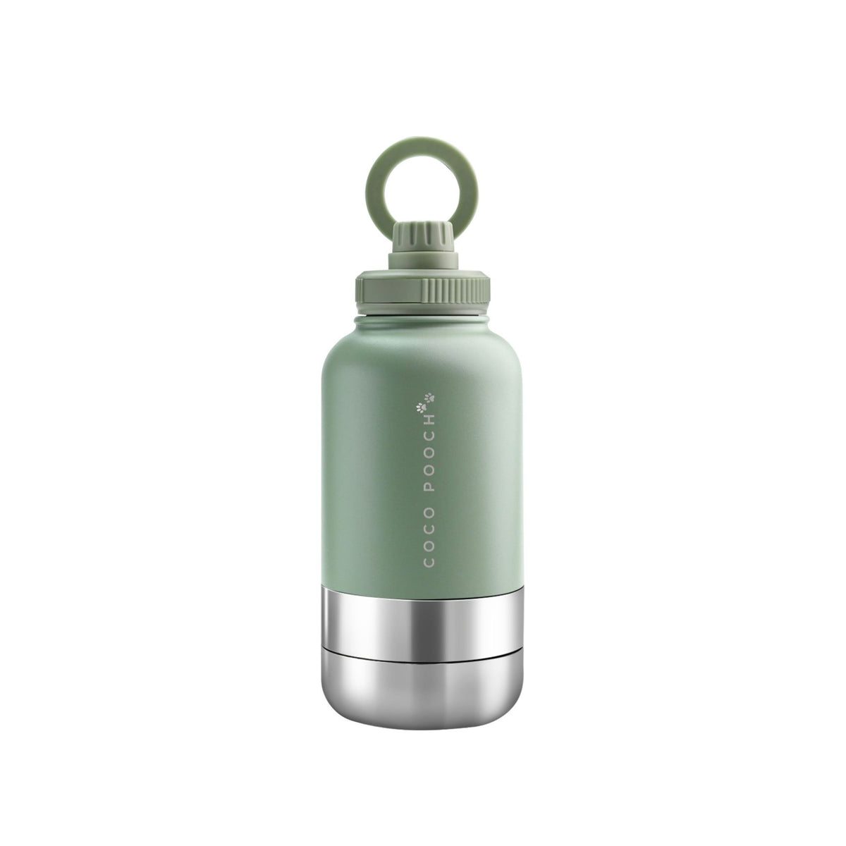 3-in-1 Dog Water Bottle Sage