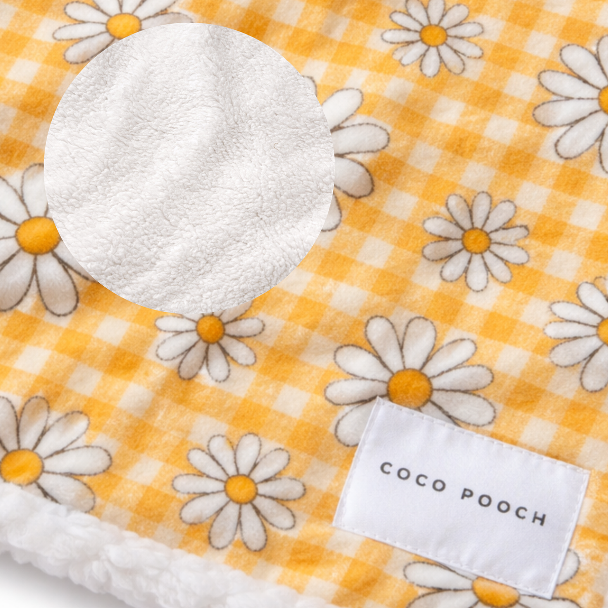 Sunny Blooms Dog Blanket