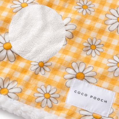 Sunny Blooms Dog Blanket