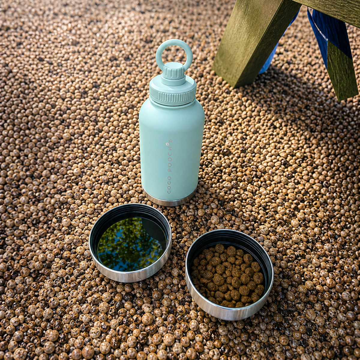 3-in-1 Dog Water Bottle Sky