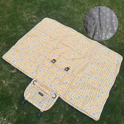 Sunny Blooms Dog Travel Mat