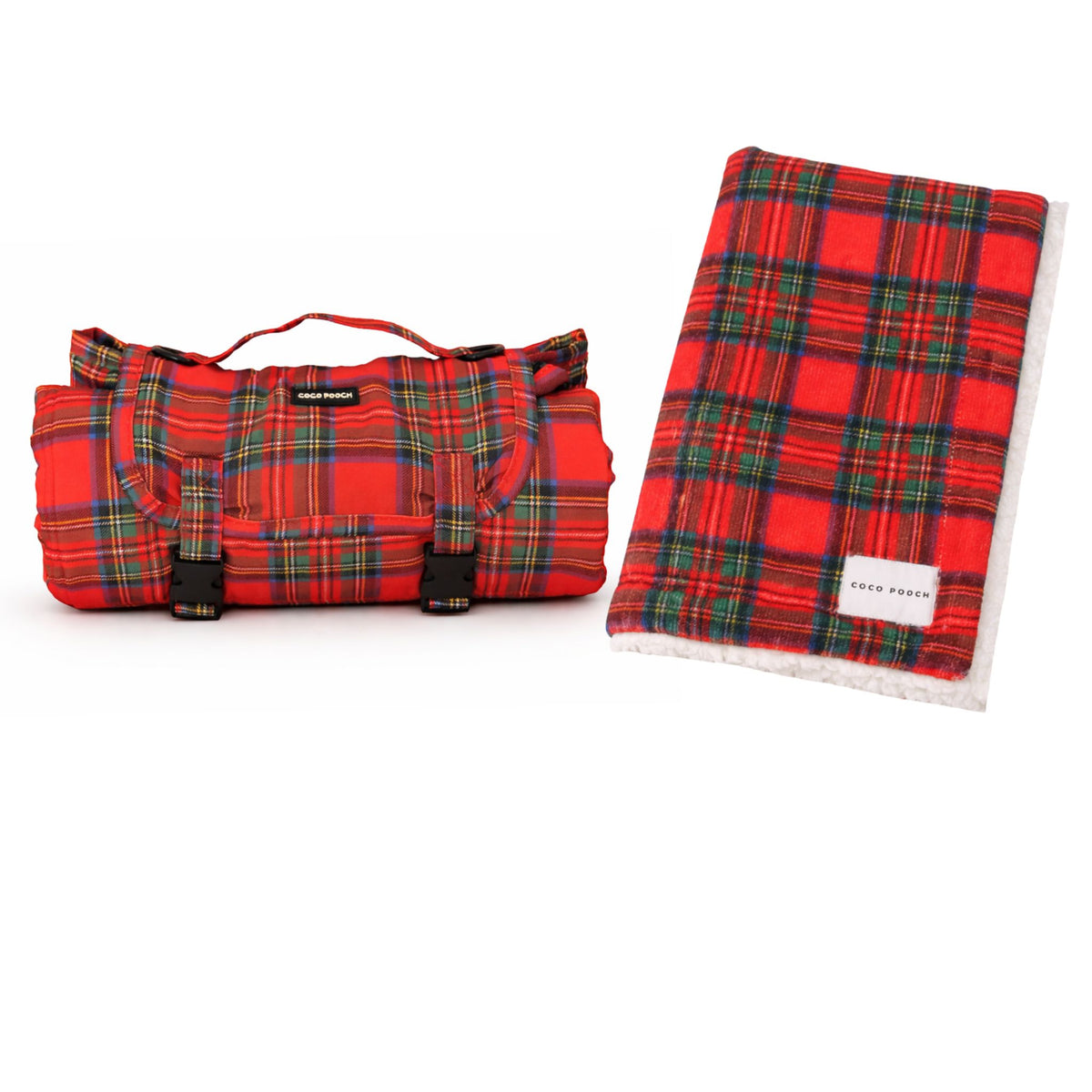 Tartan Treats Travel Bundle Blanket & Travel Mat
