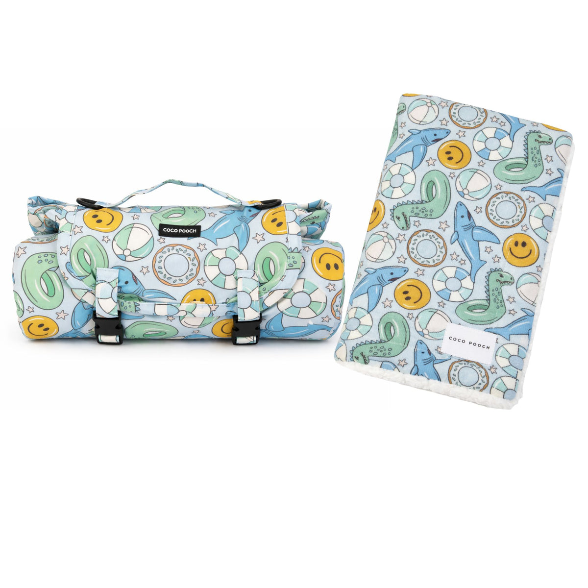 Summer Splash Travel Bundle Blanket & Travel Mat