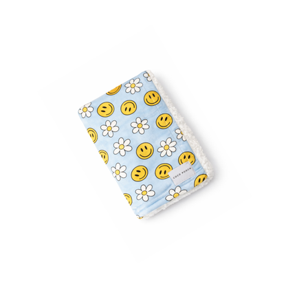 Sky Blooms Dog Blanket