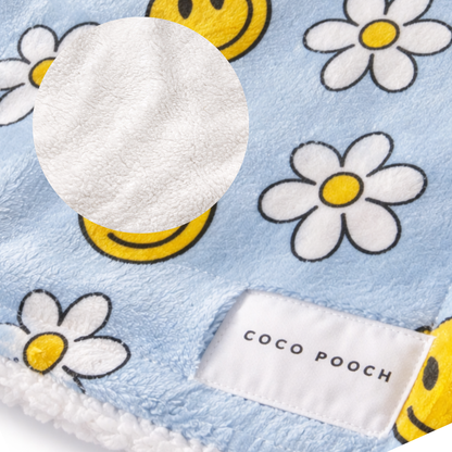 Sky Blooms Dog Blanket