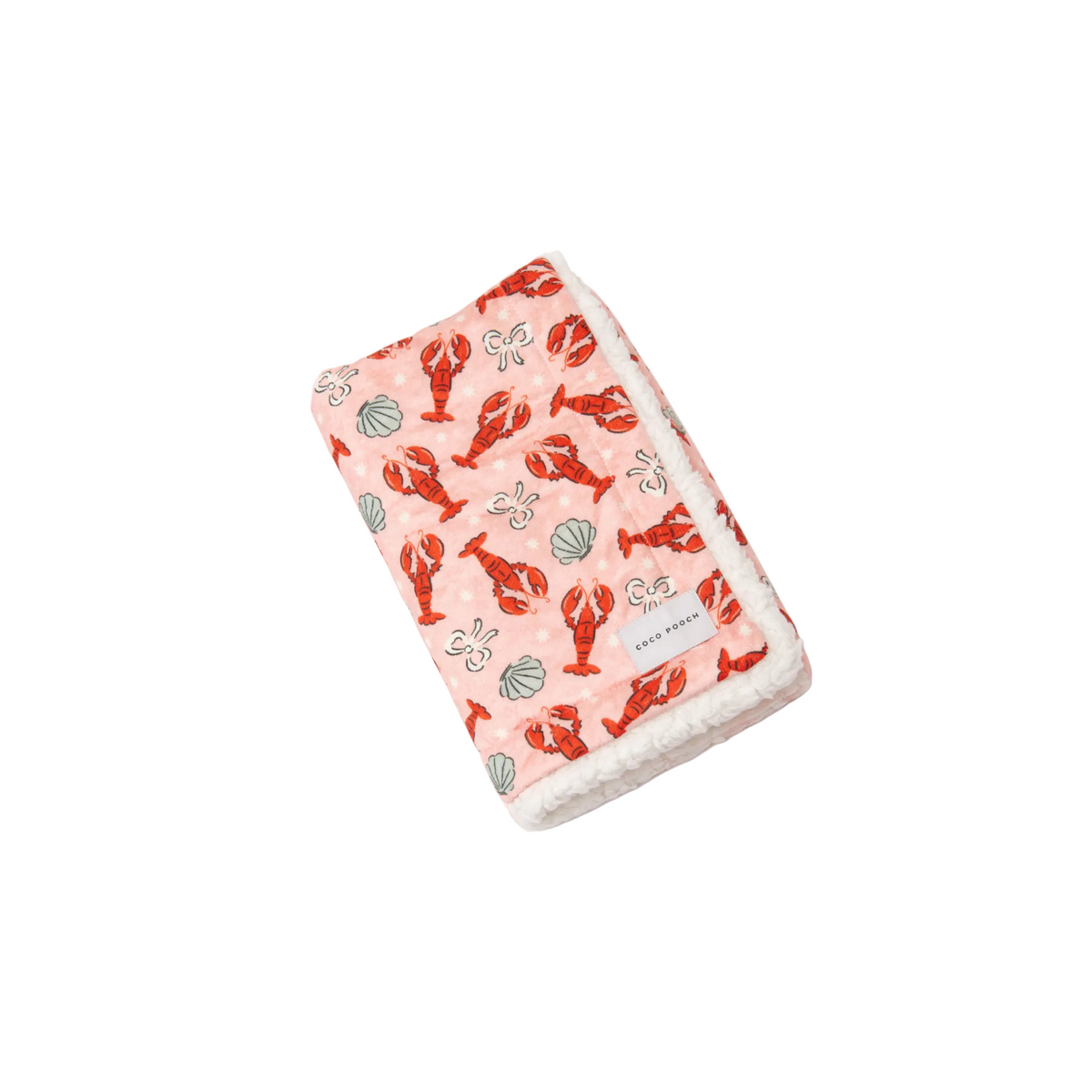 Lobster Love Dog Blanket