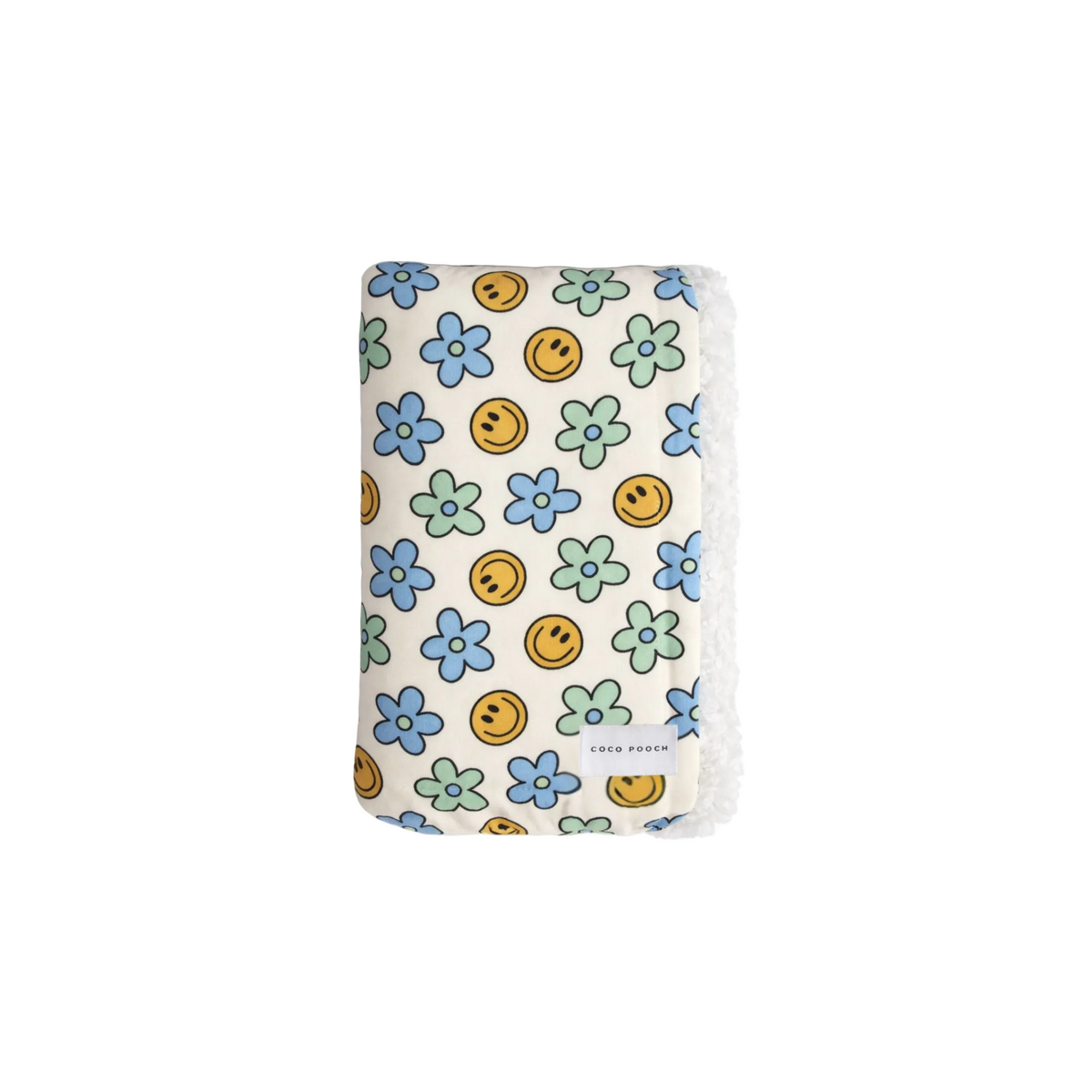 Happy Petals Dog Blanket