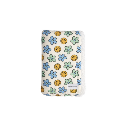 Happy Petals Dog Blanket