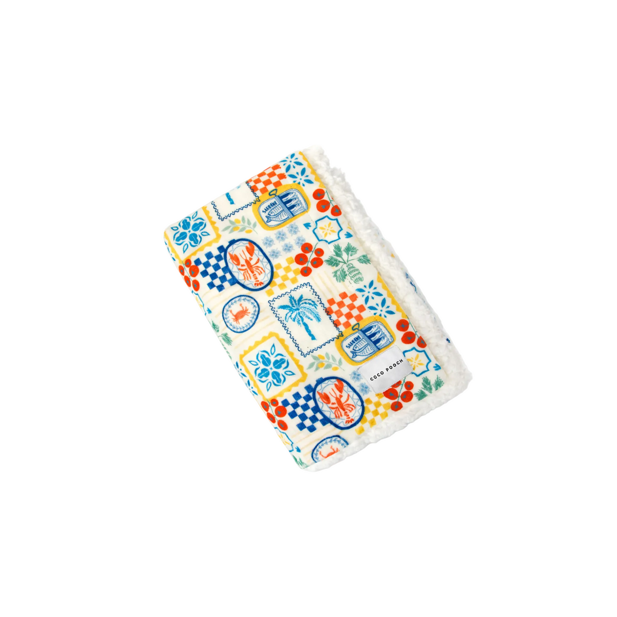 Riviera Bites Dog Blanket