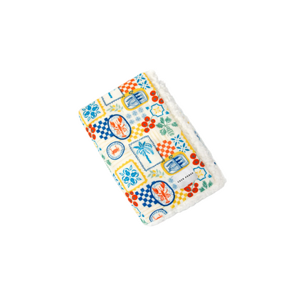 Riviera Bites Dog Blanket