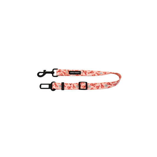 Lobster Love Dog Seat Belt