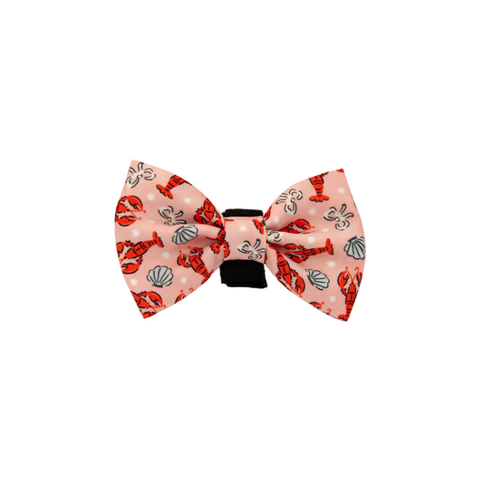 Lobster Love Dog Bow Tie