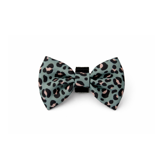 Sage Safari Dog Bow Tie