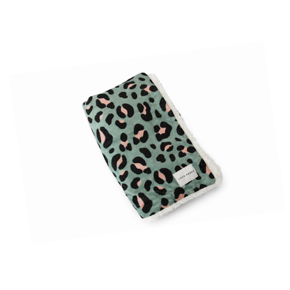 Sage Safari Dog Blanket