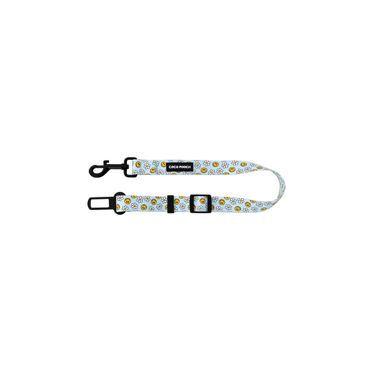 Sky Blooms Dog Seat Belt