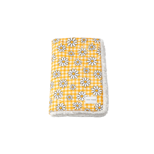 Sunny Blooms Dog Blanket