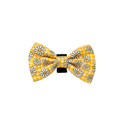 Sunny Blooms Dog Bow Tie