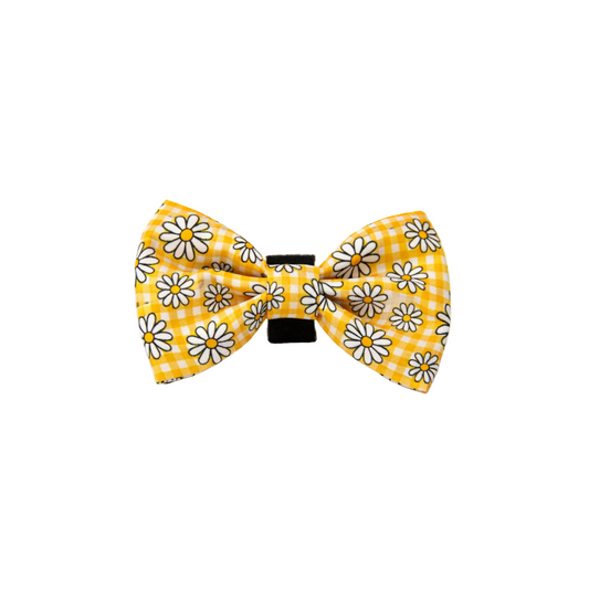 Sunny Blooms Dog Bow Tie