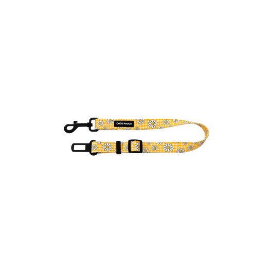 Sunny Blooms Dog Seat Belt