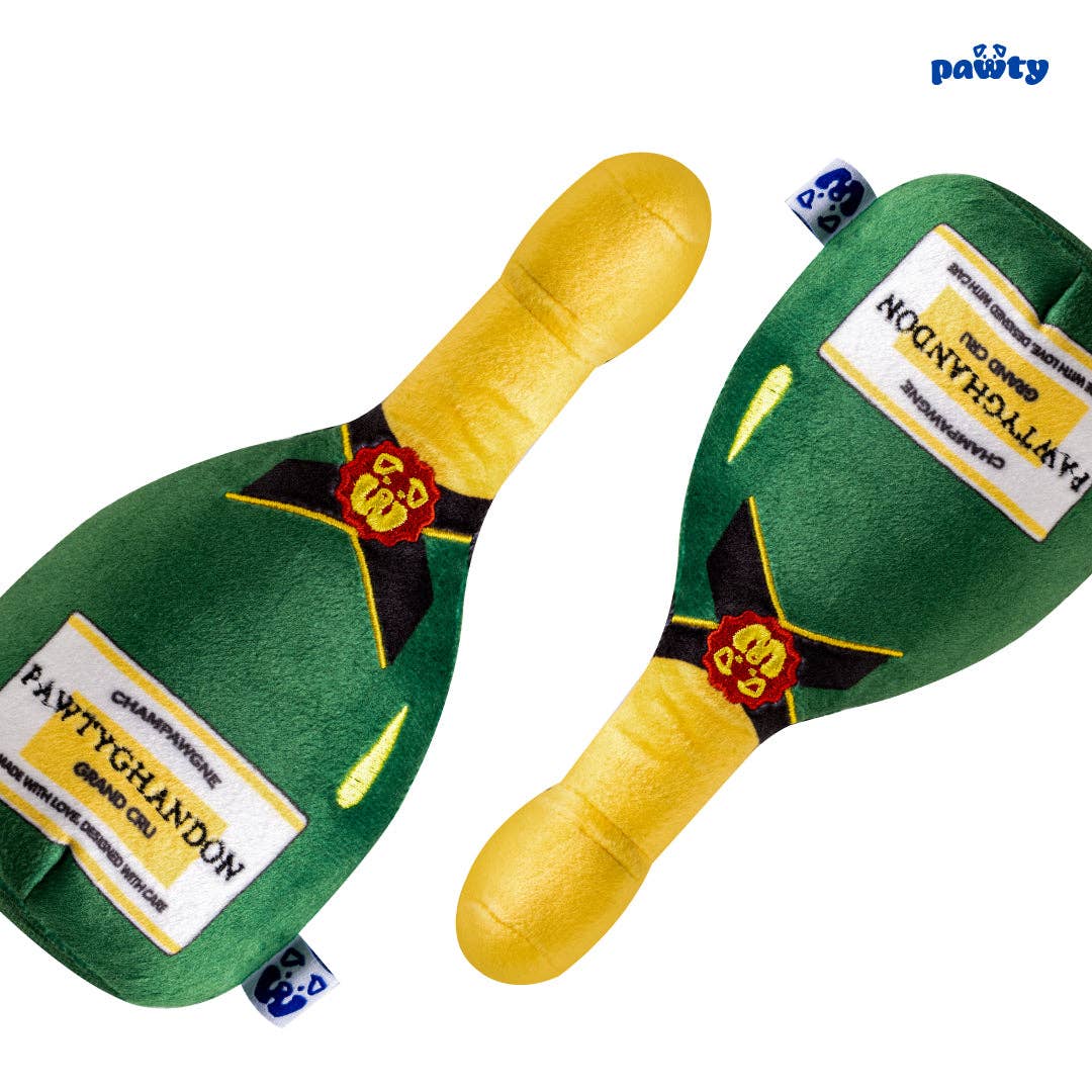 Champagne Dog Toy
